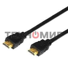 Кабель Proconnect Шнур HDMI - HDMI gold 5М с фильтрами (PE bag)