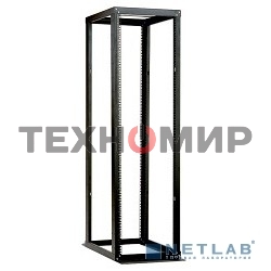 Стойка двухрамная ЦМО СТК-С-45.2.1000 45U 560ммX1280мм направл.закл.гайки 480кг серый