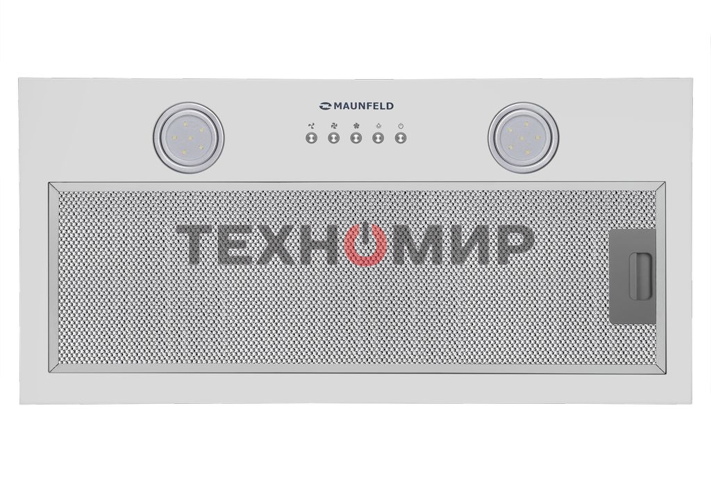 Вытяжка встраиваемая Maunfeld Trapeze 602M белый, 60 см, 1150 куб. м/ч, 54 дБ