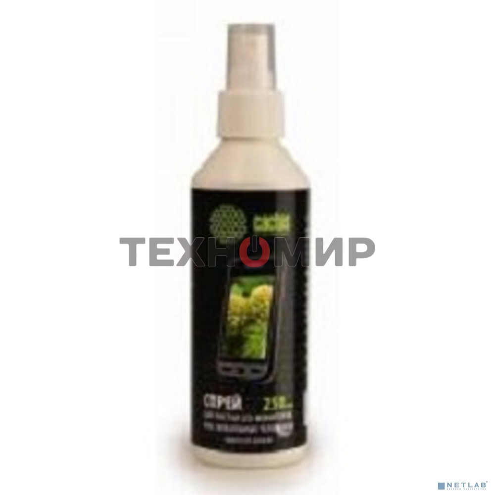 Спрей Cactus CS-S3002 для чистки LCD-мониторов, КПК, мобильных телефонов, 250 мл