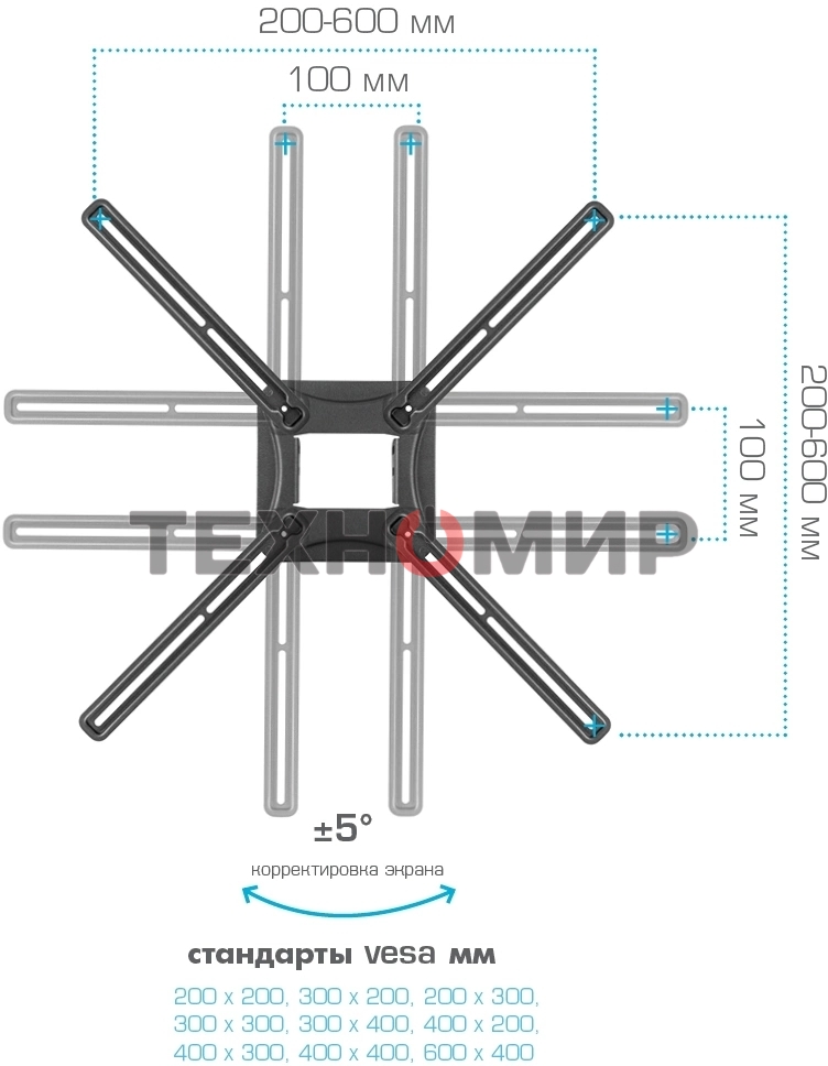 Кронштейн для телевизора Kromax CORBEL-9, 32
