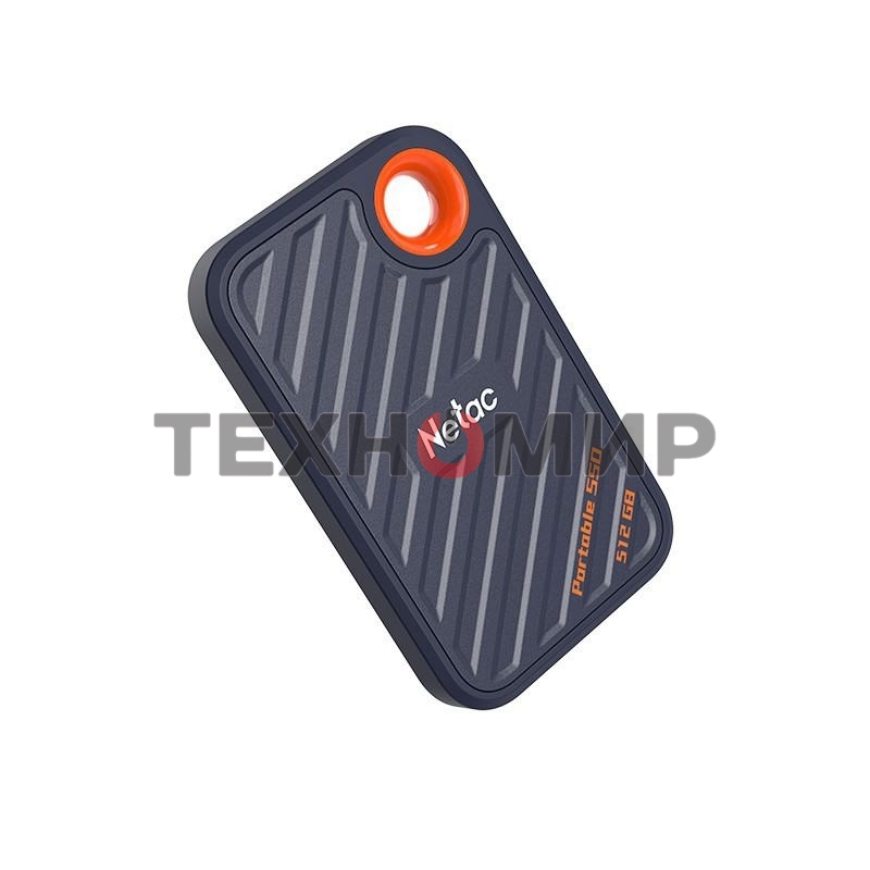 Внешний SSD Netac ZX20, 2TB, USB 3.2 Gen 2x2 Type-C, R/W 2000/1800, черный