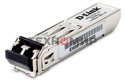 Трансивер D-Link 311GT/A1A SFP-трансивер с 1 портом 1000Base-SX для многомодового оптического кабеля (до 550 м)
