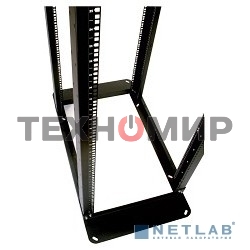 Стойка двухрамная ЦМО СТК-С-45.2.1000 45U 560ммX1280мм направл.закл.гайки 480кг серый