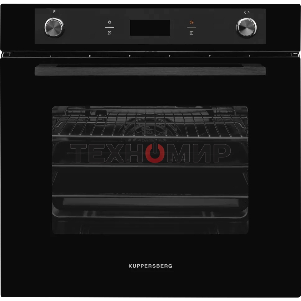 Встраиваемый духовой шкаф Kuppersberg HM 629 Black 60 см, 70 л, 9 режимов, гидролизная очистка, черный