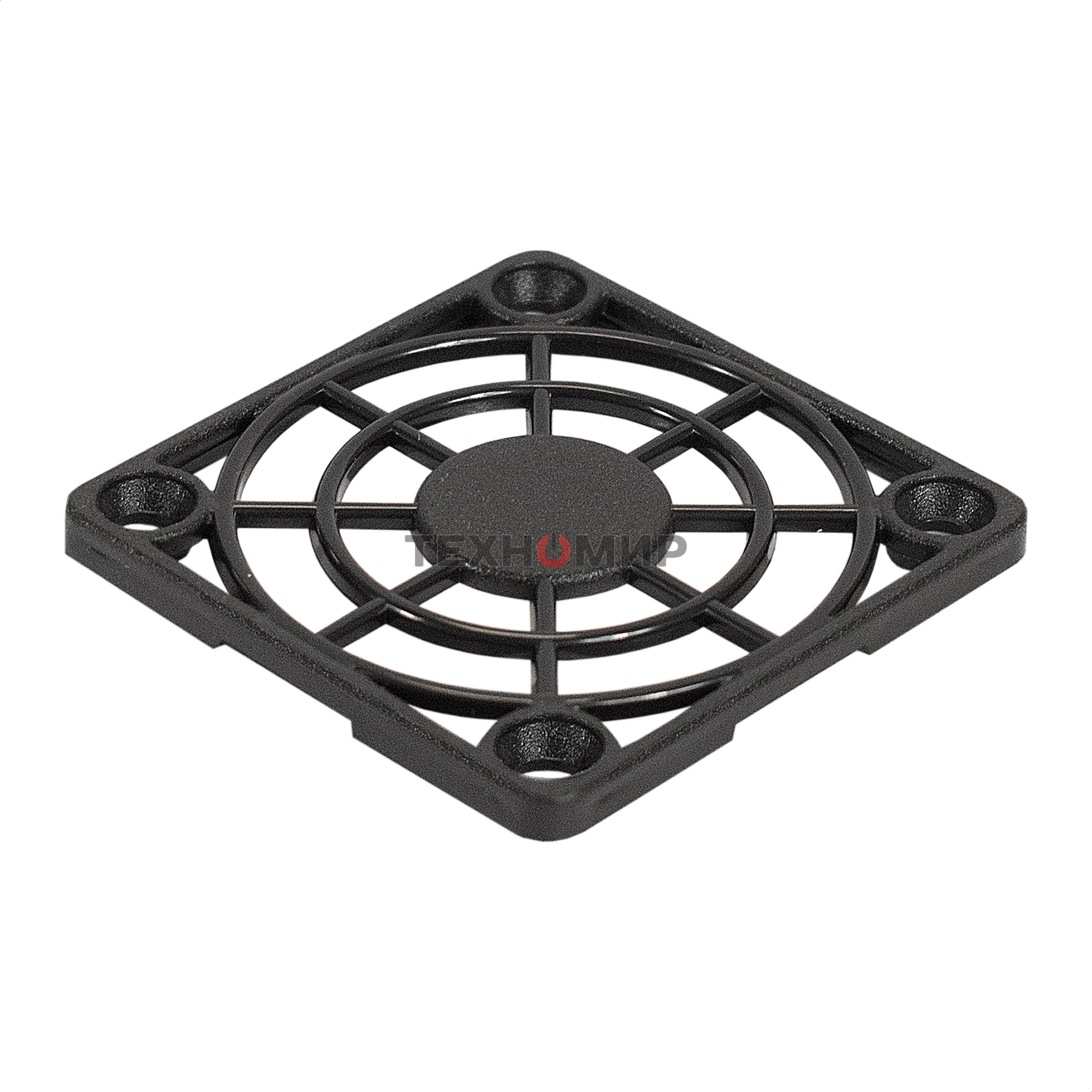 Решетка для вентилятора 40x40 ExeGate EG-040PSB (40x40 мм, пластиковая, квадратная, черная)