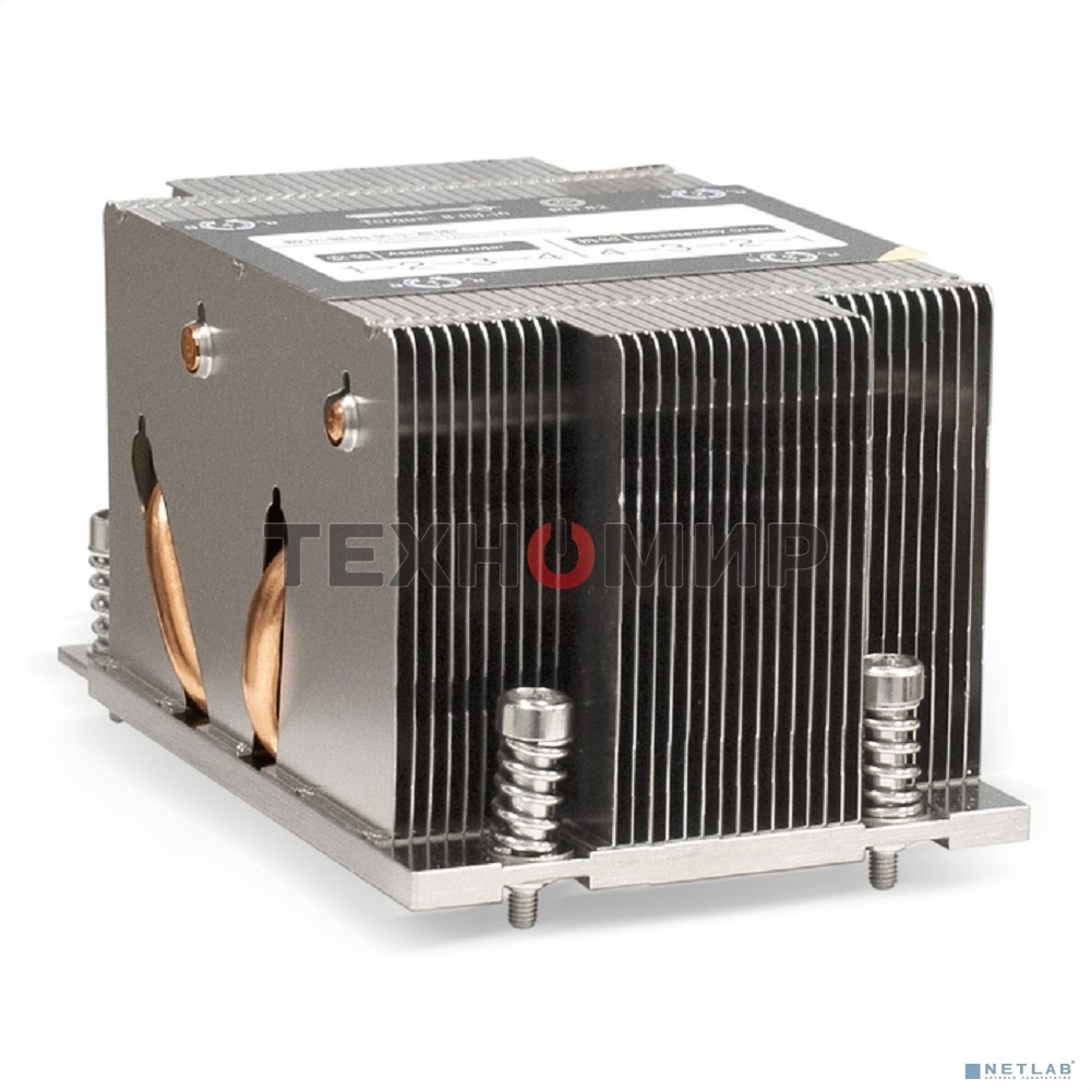 Радиатор для процессора ExeGate ESNK-P0063P.2U.SP3.Cu серебристый, алюминий/медь, 280 Вт, 65 мм