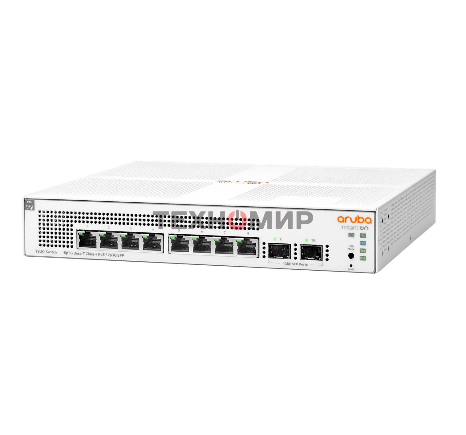 Коммутатор HPE Aruba IOn 1930 8G 2SFP 124W Switch
