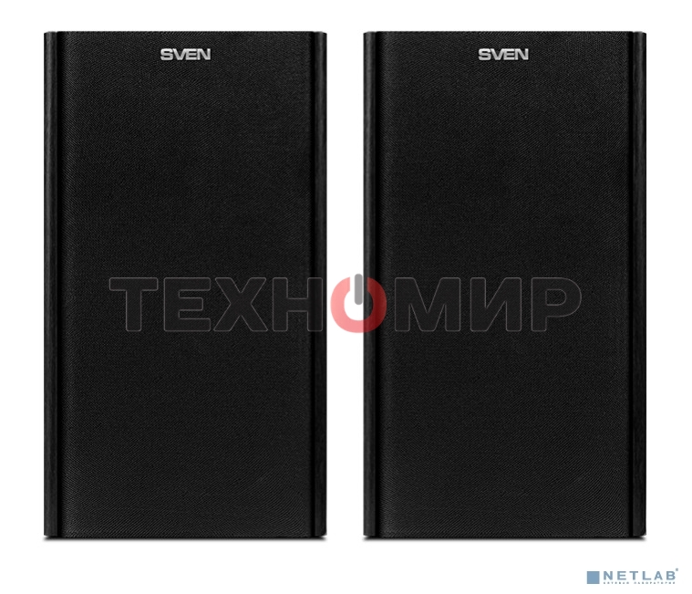 Акустическая система Sven SPS-614 2.0 (2x20W, Bluetooth, дерево, black)