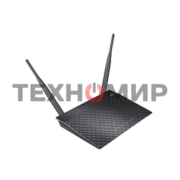 Сетевое оборудование ASUS RT-N12 E WiFi Router (RTL) 802.11b/g/n, 4UTP 10/100 Mbps, 1WAN, 300Mbps, 2x2dBi
