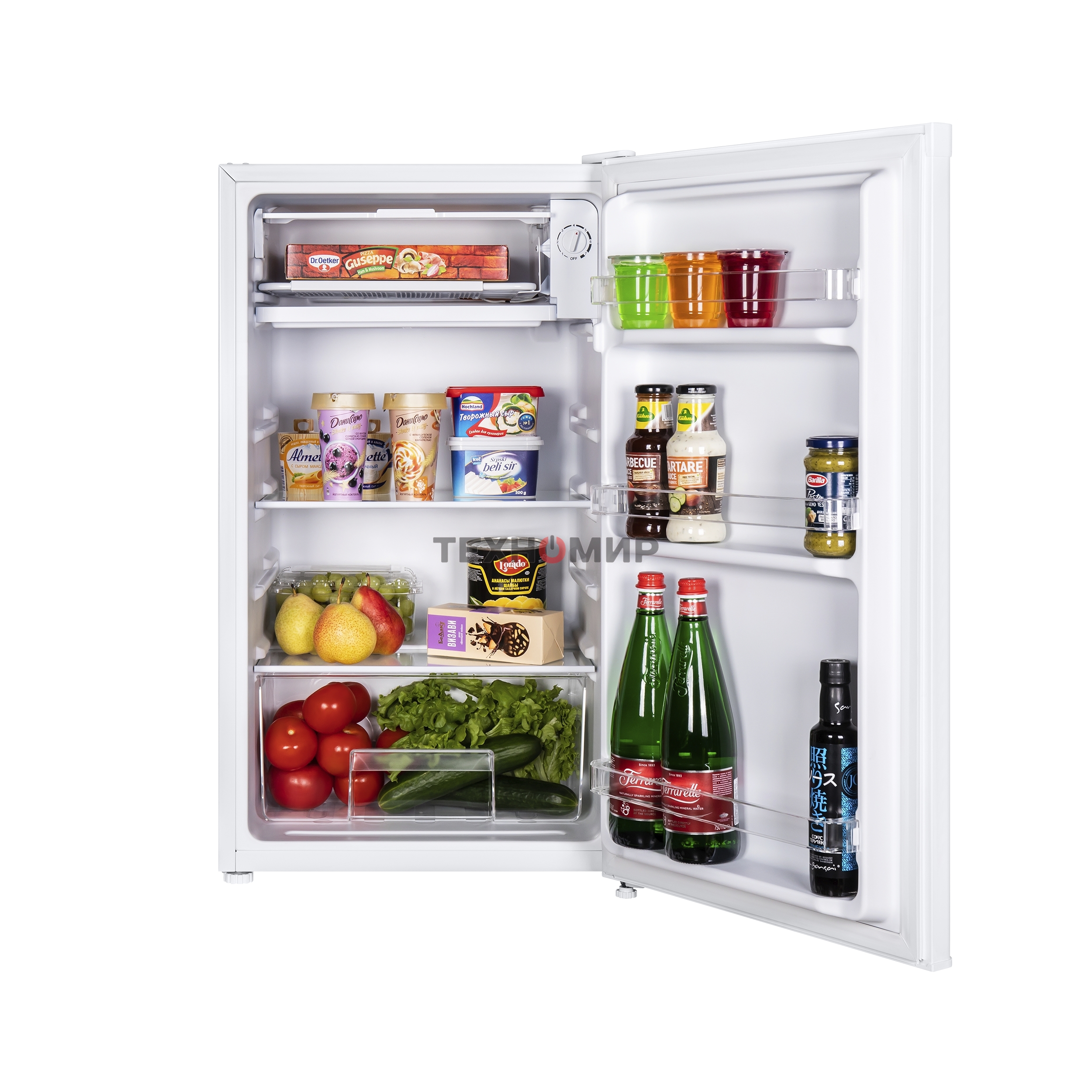 Холодильник Maunfeld MFF83W белый мат. однокамерный 85л