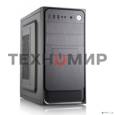 Компьютерный корпус с блоком питания 450Вт. Сase Forza mATX, 450W, 2xUSB 3.0, Black, w/o FAN, 12 см fan PSU, power cord