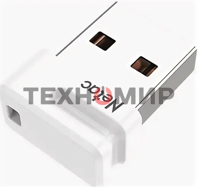 Флешка USB Netac U116 (NT03U116N-008G-20WH), 8Gb, USB 2.0, R/W 70/30, белый