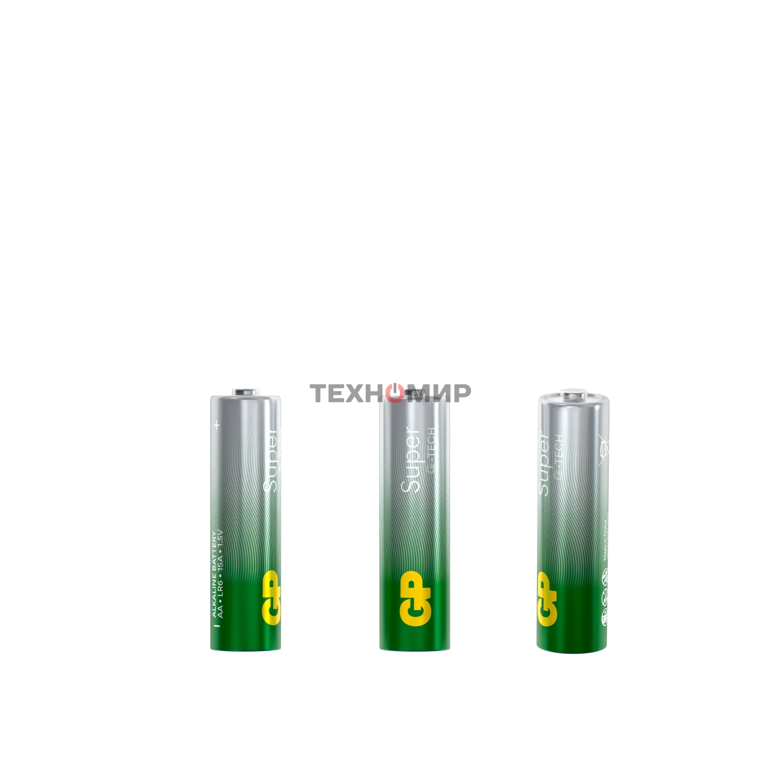 Батарейка GP 15AA21RA-2CRS4 96/384 (4шт./AA в уп-ке) (4891199226175) аналог 1276607