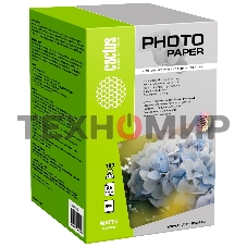 Фотобумага Cactus CS-MA6180500 A6/180г/м2/500л./белый матовое для струйной печати