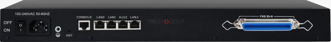 Шлюз IP Dinstar DAG2000-24S черный