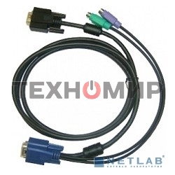 Переключатель D-Link DKVM-IPCB/10 Упаковка 10 кабелей KVM для устройств DKVM-IP1/IP8, длина 1.8м 