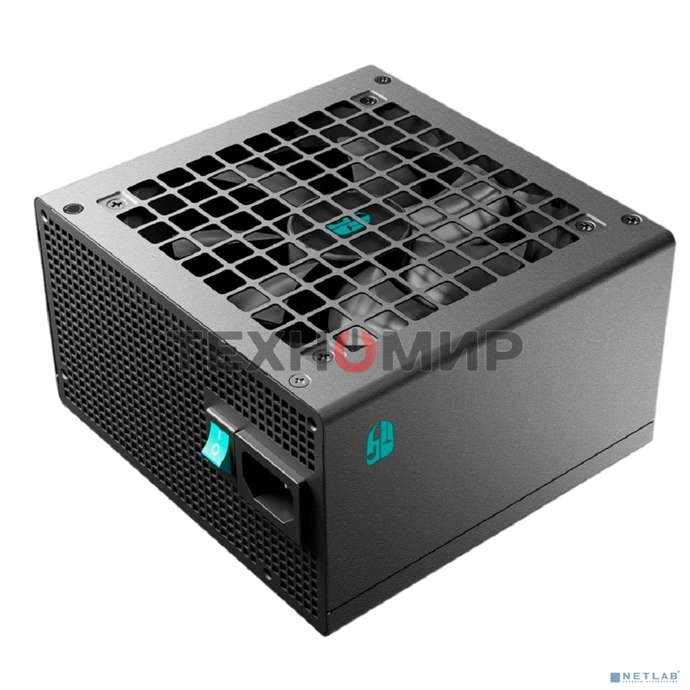 Блок питания Deepcool GAMERSTORM PF600X (ATX 2.52, 600W, PWM 120мм fan, Active PFC+DC to DC, 80 PLUS BRONZE) RET