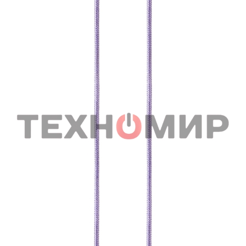 Кабель USB ACD-Style Lightning - USB-A 2-сторонние коннекторы, нейлон, 1м, фиолетовый