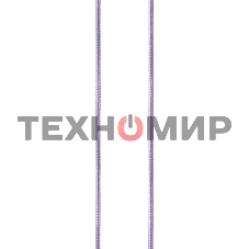 Кабель USB ACD-Style Lightning - USB-A 2-сторонние коннекторы, нейлон, 1м, фиолетовый