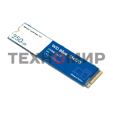 Накопитель SSD WD 250Gb, PCIe 3.0 x4, M.2 2280, Blue SN570 NVMe, R/W 3300/1200
