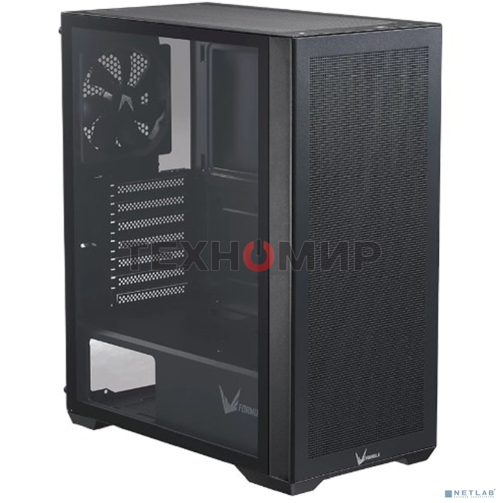 Компьютерный корпус Aerocool/Formula Air Power G5 черный без БП ATX 1x120мм 1xUSB 3.0 1xUSB3.1 audio bott PSU