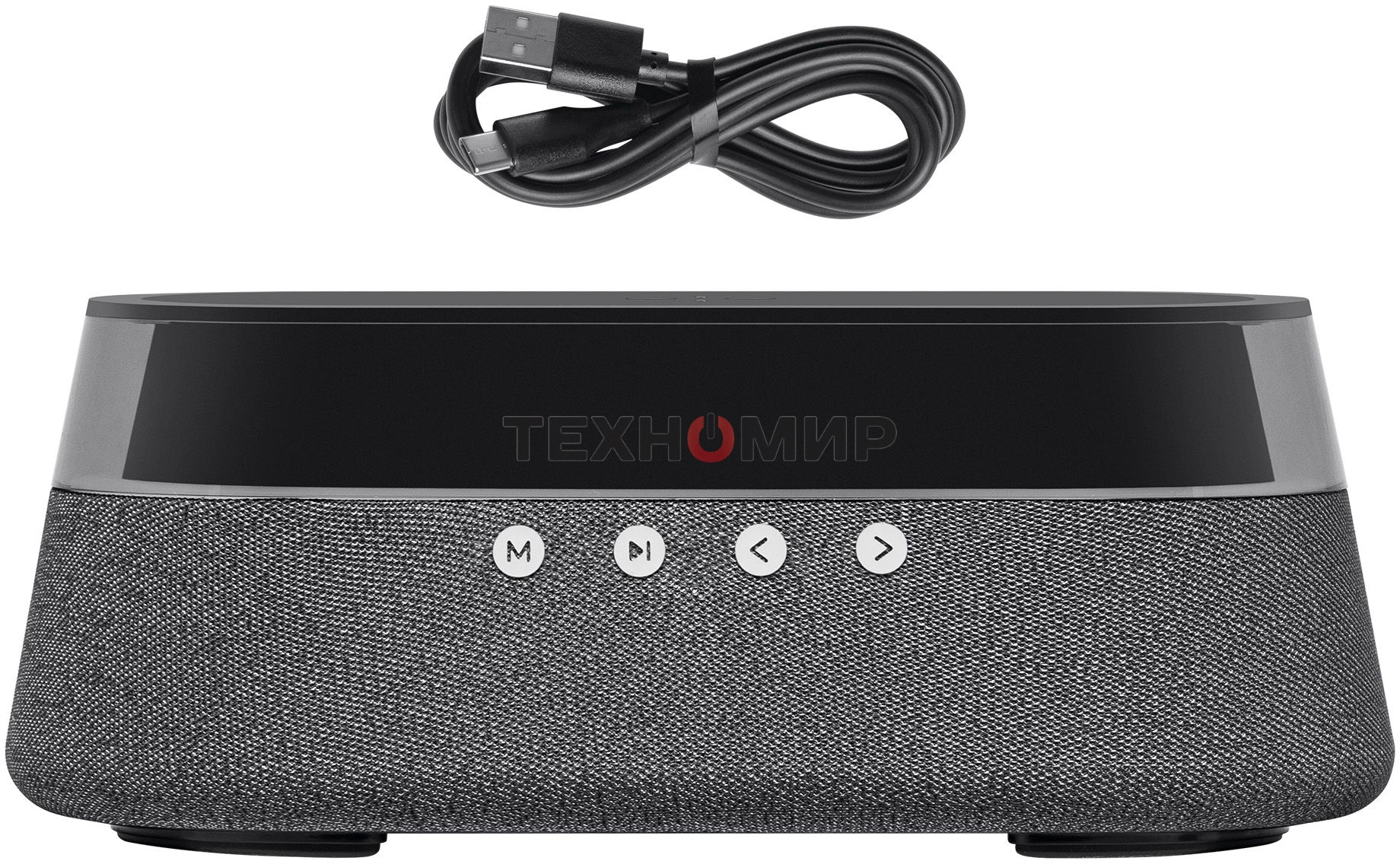 Портативная колонка BBK BTA1212 черный 10W 2.0 BT 10м 1800mAh