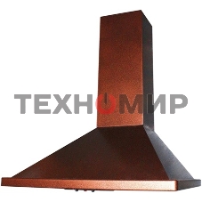 Вытяжка каминная Elikor Оптима 60П-400-К3Л медный, 59 см, 400 куб. м/ч, 55 дБ