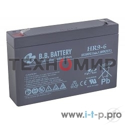 Батарея для ИБП B.B.Battery HR 9-6 6В 9А·ч