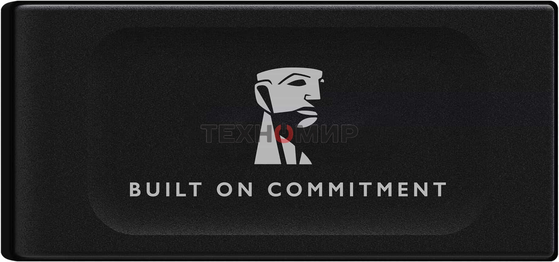 Внешний SSD Kingston XS1000, 2TB, USB 3.2 Gen 2 Type-C, R/W 1050/1000, черный