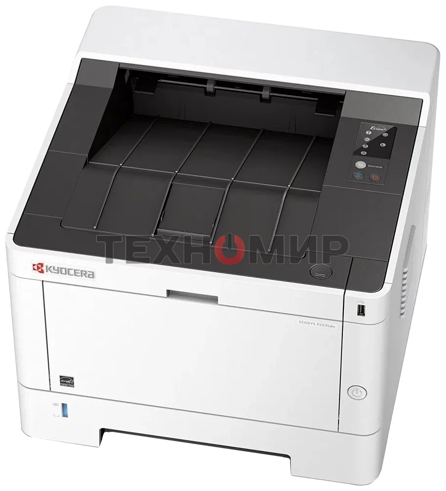 Принтер лазерный Kyocera Ecosys P2235dn (1102RV3NL0), A4, ч/б, печ. до 35 стр/мин., 1200 x 1200 dpi, USB, RJ-45