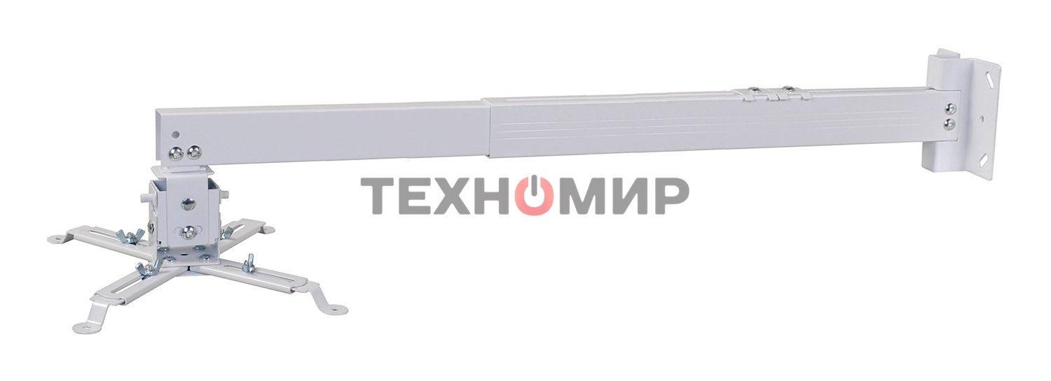 Кронштейн для проектора Cactus CS-VM-PRE04-WT белый макс.23кг настенный и потолочный поворот и наклон