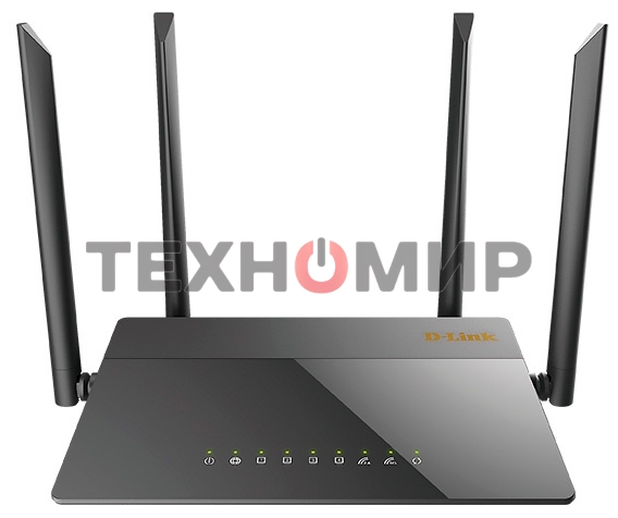 Маршрутизатор DIR-841/GF,DIR-841/GFRU AC1200 Wi-Fi Router, 1000Base-X SFP WAN, 4x100Base-TX LAN, 4x5dBi external antennas