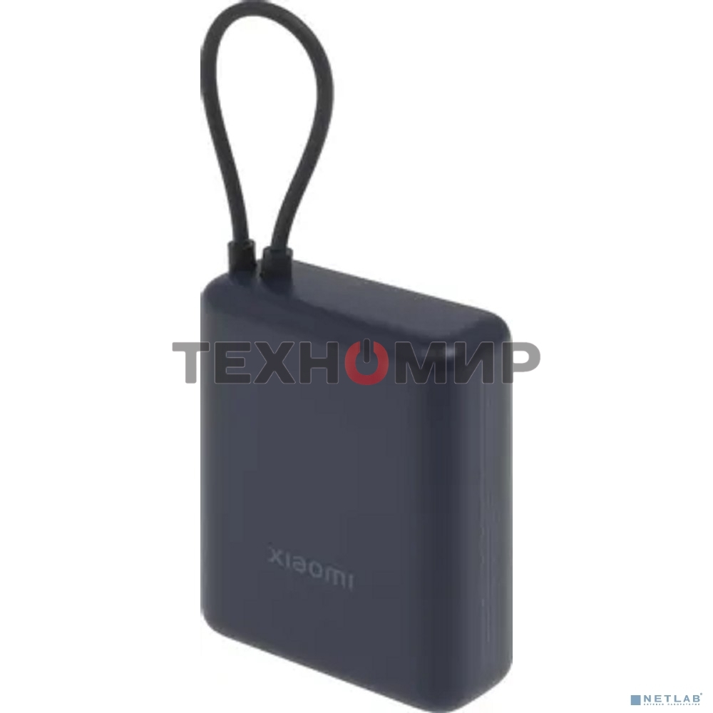 Портативный аккумулятор Xiaomi BHR9341GL 10000mAh PD 33W 3A USB-A/USB-C синий