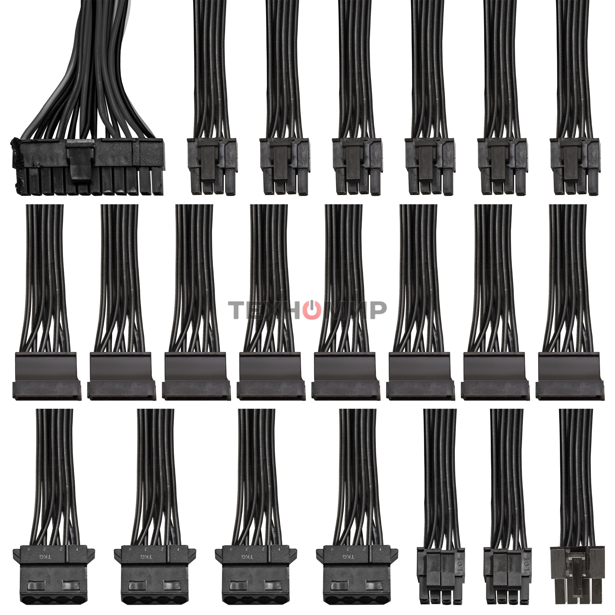 Блок питания ExeGate 900PPH (EX292160RUS), 900Вт, 80 PLUS Bronze, 120мм, черный