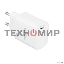 Сетевое зарядное устройство PERFEO с разъемом USB, QC3.0, 18W, белый (I4659)