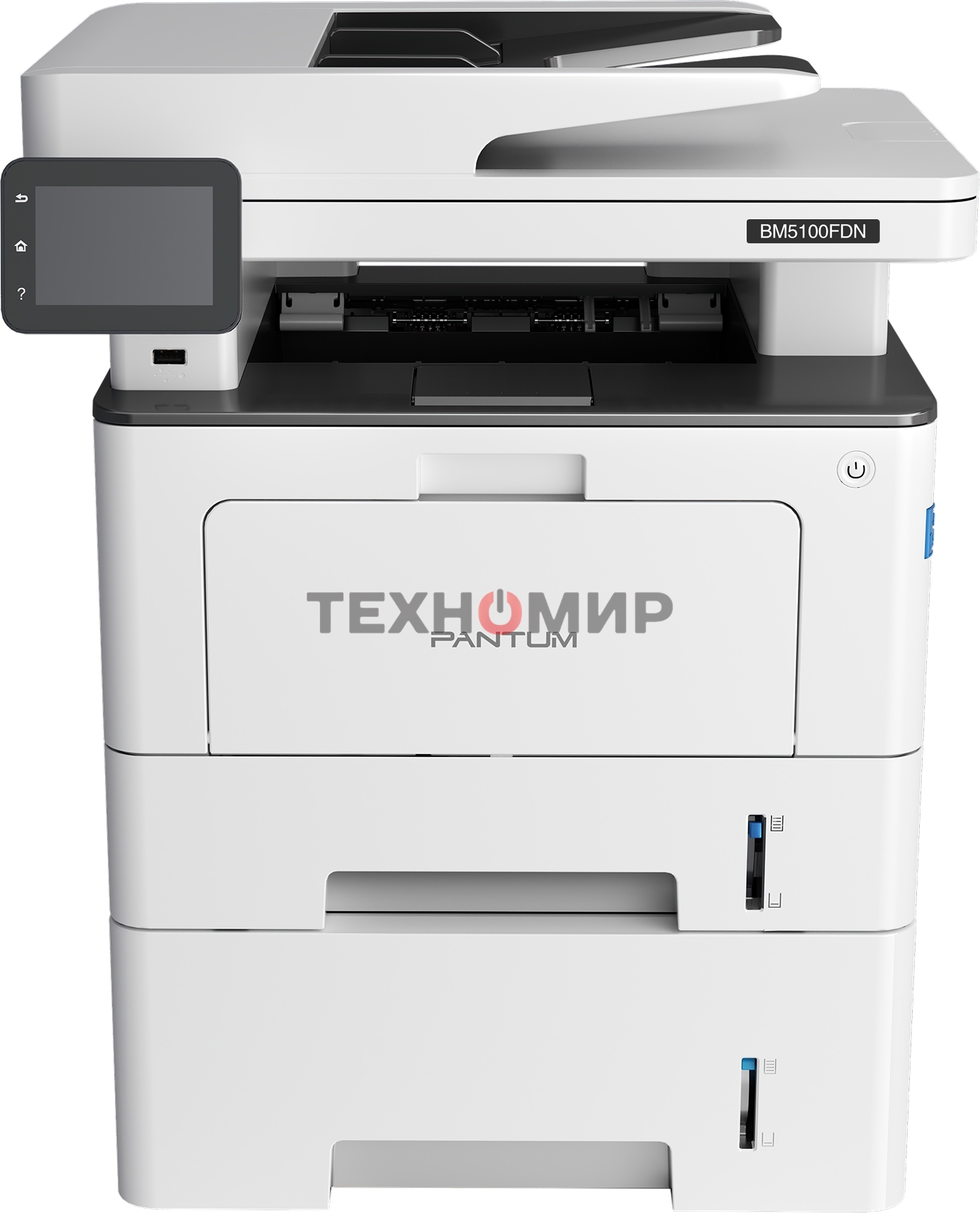 МФУ лазерное Pantum BM5100FDN, A4, ч/б, печ. до 40 стр/мин., скан. до 24 стр/мин., 1200x1200dpi, USB, RJ-45, {проектная модель}