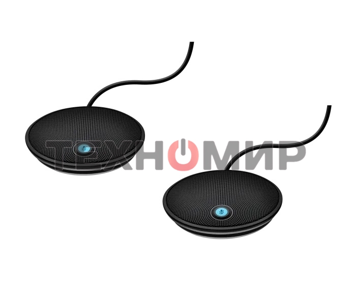 Микрофоны выносные проводные 2 шт. (989-000171) для Logitech ConferenceCam Group 
