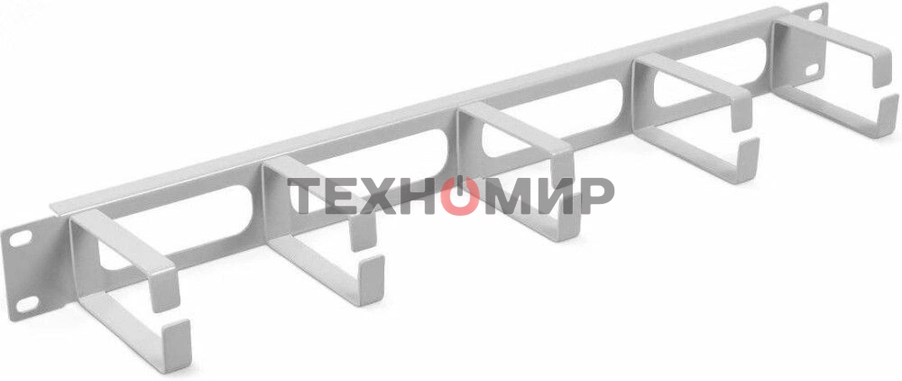 Кабельный органайзер горизонтальный NTSS NTSS-HORG-2U-4(70) односторонний кольца 2U шир.:19