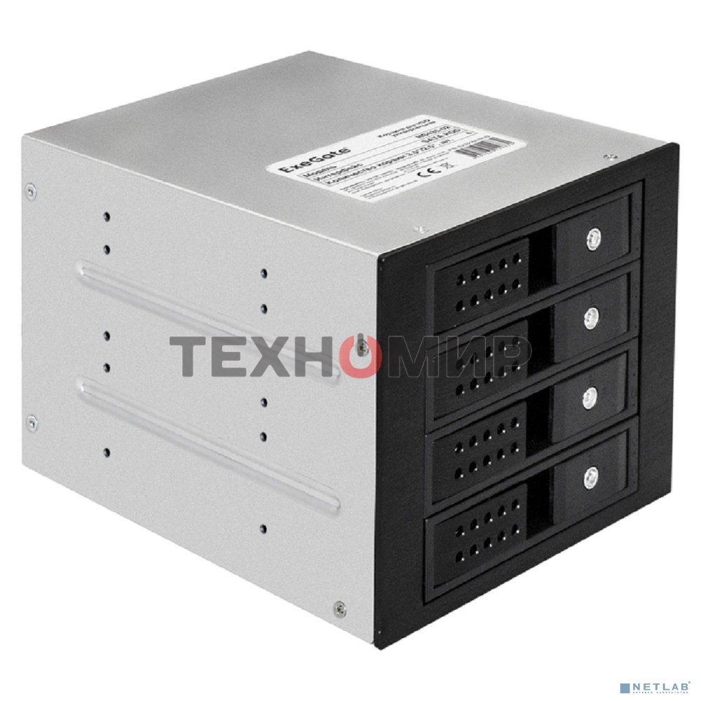 Корзина для HDD ExeGate EX291657RUS HS435-02 (универсальная, на 4*3,5