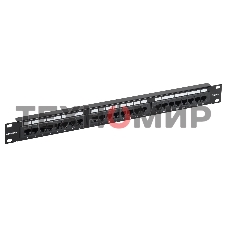 Патч-панель ITK PP24-1UC5EU-K05-G 1U кат. 5Е UTP 24 порта (Krone) GENERICA