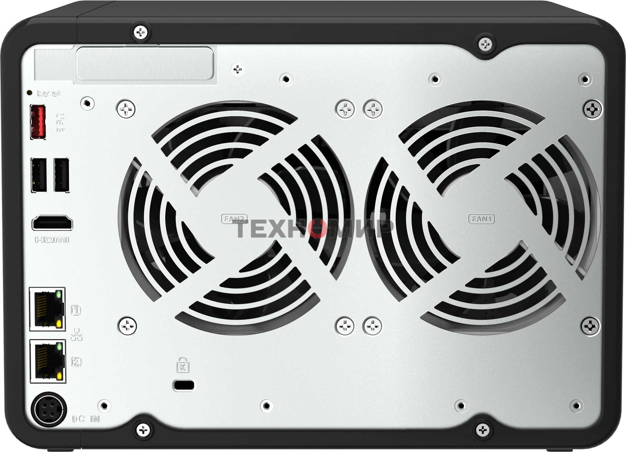 Сетевое хранилище NAS Qnap Original TS-664-8G 6-bay настольный Celeron N5095