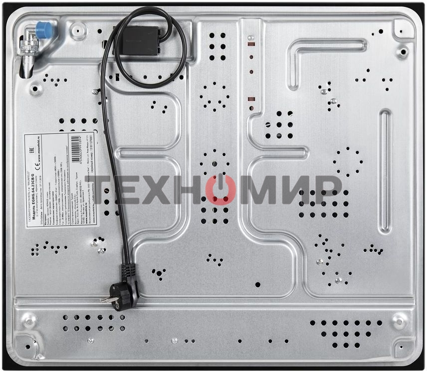 Газовая варочная панель Maunfeld EGHG.64.23CB/G, 4 конфорки, закаленное стекло, черный