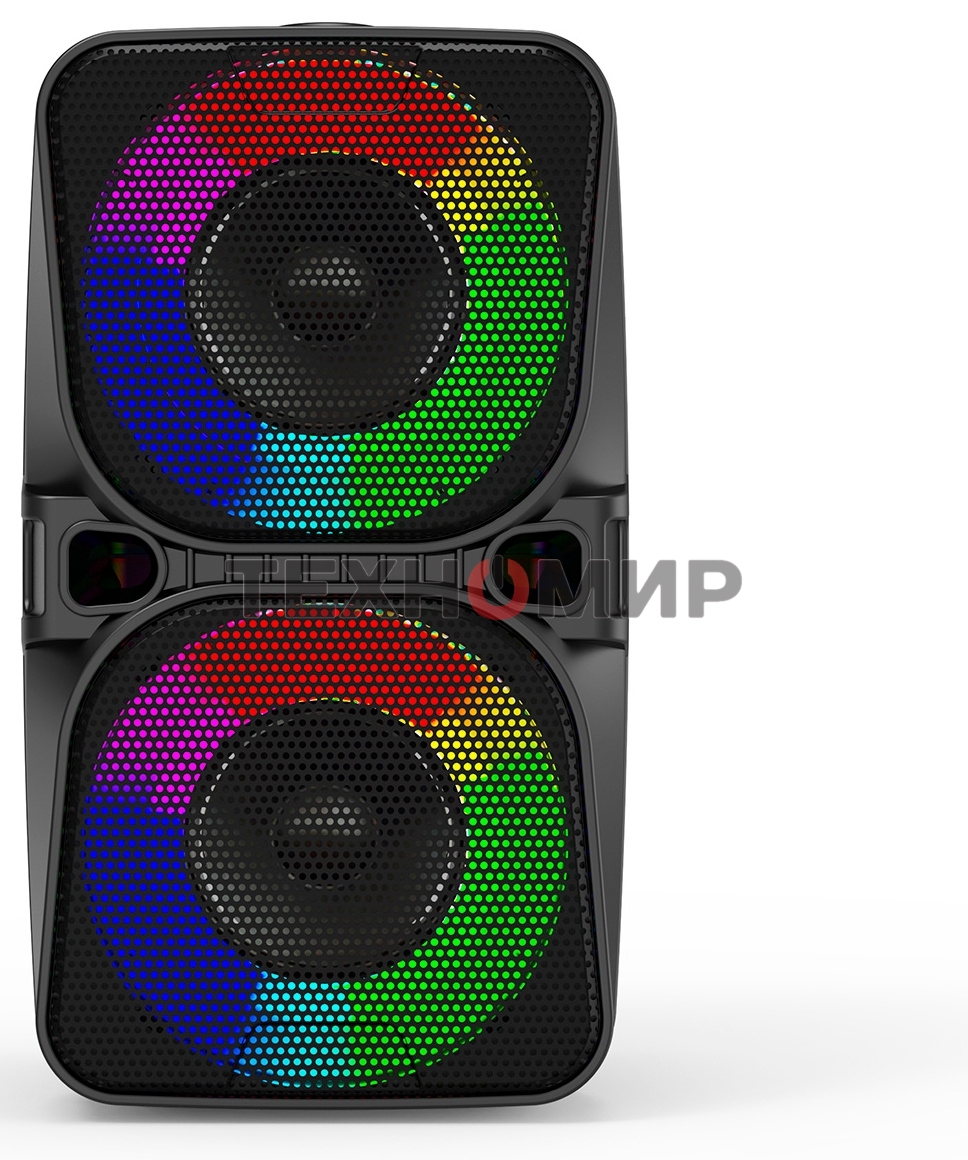 Портативная колонка Digma D-PS1505 черный 20 Вт 2.0 BT 10м 1200mAh