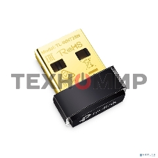 Сетевой адаптер TP-Link SOHO TL-WN725N Беспроводной USB Нано адаптер 150 Мбит/с стандарта N c кнопкой QSS(Realtec)