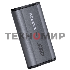 Внешний SSD ADATA Elite SE880, 2TB, USB 3.2 Gen 2x2 Type-C, R/W 2000/2000, серый