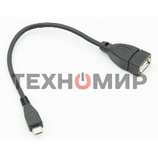 Кабель USB Behpex OTG USB(f)/MicroUSB (0.2м)