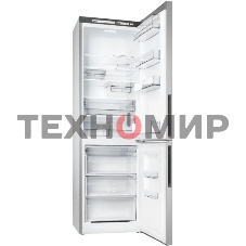 Холодильник Atlant XM-4624-181 серебристый двухкамерный 228/119л морозилка снизу