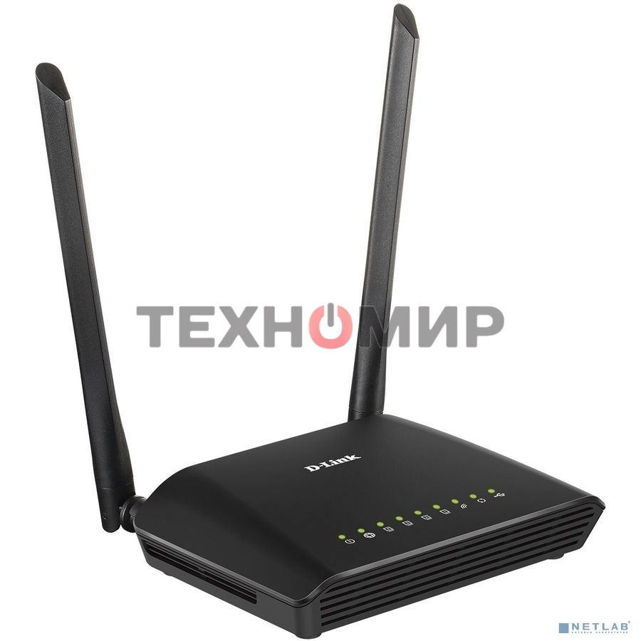 Роутер беспроводной D-Link DIR-620S/RU/B1A N300 черный