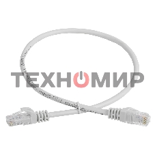 Шнур коммутационный Cat.5e UTP 3м серый GENERICA